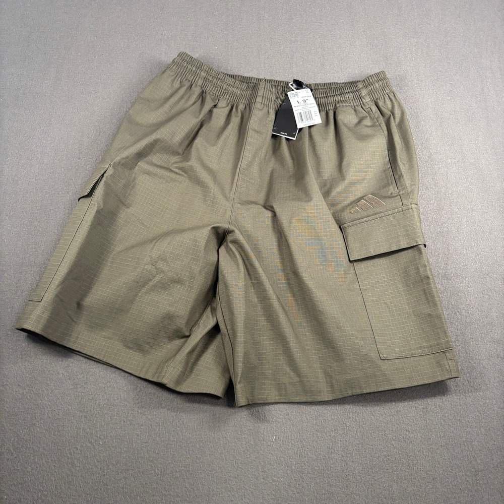 Adidas M WV Cargo Sho Shorts Mens Size L Olive Strata Multi Sport KH4164
